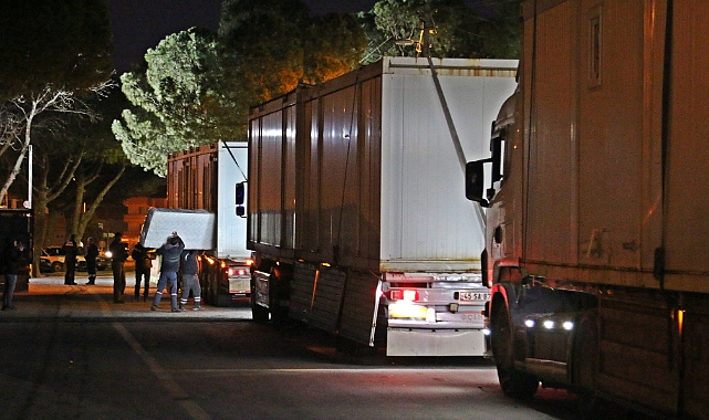 Yaşam Konteynırları Akhisar'dan deprem bölgesine gidiyor