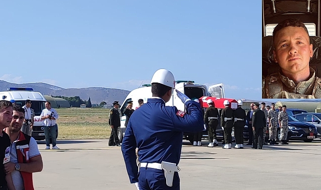Saruhanlı şehidi Piyade Uzman Çavuş Süleyman Ege Görece Akhisar'da