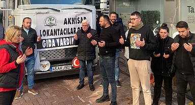 Akhisar Lokantacılar Odası'ndan deprem bölgesine 14 mobil mutfak