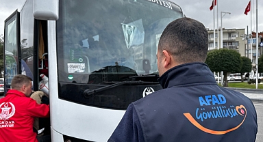 Akhisarlı AFAD Gönüllüleri yola çıktı