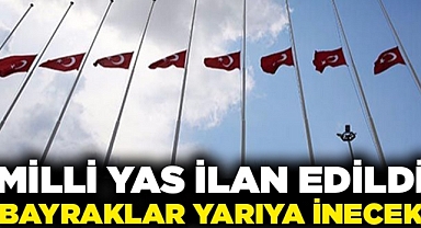 Deprem nedeniyle 7 günlük milli yas ilan edildi