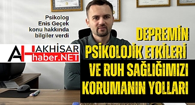 Depremin psikolojik etkileri ve ruh sağlığımızı korumanın yolları
