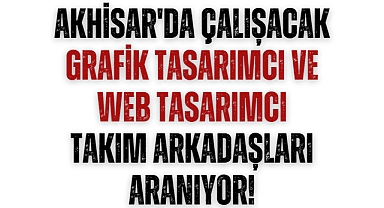 Grafik Tasarımcı ve Web Tasarımcı takım arkadaşları aranıyor