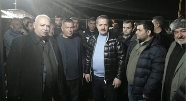 MHP Akhisar İlçe Teşkilatı, Osmaniye'de eski bakan Çelik'i ağırladı
