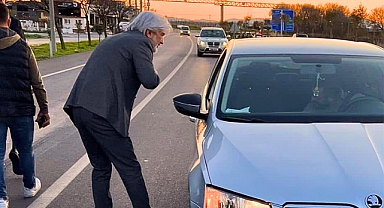 AK Parti Manisa İl Başkanı Salih Hızlı, Akhisar'da yolculara iftar ikramı yaptı