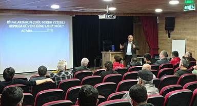 Depremin zarar verdiği yapılar Akhisar'da masaya yatırıldı