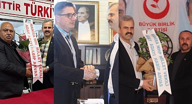 Habip Arvas'tan Cumhur ittifakı teşkilatlarına ziyaret