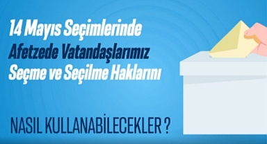 Manisa Valiliğinden depremzedelere 14 Mayıs seçimleri için duyuru