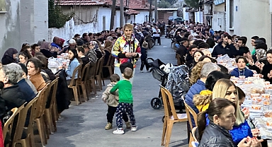 3 bin kişi Akhisar Balkan Göçmenleri iftar yemeğinde buluştu