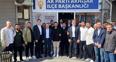 AK Parti Akhisar İlçe Teşkilatında bayramlaşma