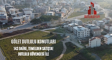 Akhisar'da Gölet Dutlulu Konutları'nda temelden satışlar başladı