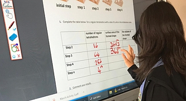 Akhisar Farabi MTAL Matematik Projesinde