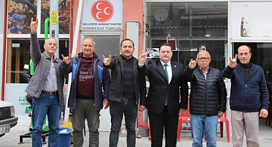 Akın Çakır'a, Gördes ve Demirci'den tam destek