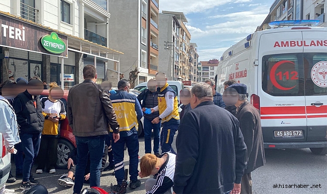 Atatürk Mahallesi dört yol kavşağında kaza! 2 yaralı