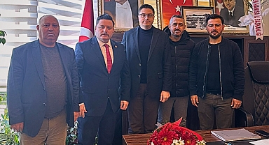 MHP Aday Adayı Akın Çakır, AK Parti'yi ziyaret etti