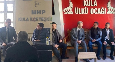 MHP Aday Adayı Habip Arvas'dan Kula ilçesine ziyaret