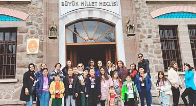 Misak-ı Milli İlkokulu 4/B sınıfı Ankara'yı keşfetti