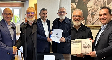 Yenişehirlioğlu'ndan, Borsa, ATSO ve Belediye ziyareti