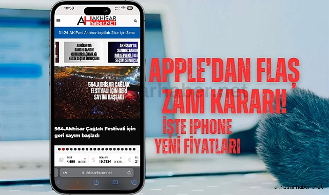 Apple'dan zam kararı! İşte yeni Iphone fiyatları