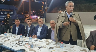 Bülent Arınç, Akhisar'da AK Parti'ye destek istedi