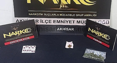 Manisa il genelinde 29 Mayıs-5 Haziran arasında uyuşturucudan 8 kişi tutuklandı