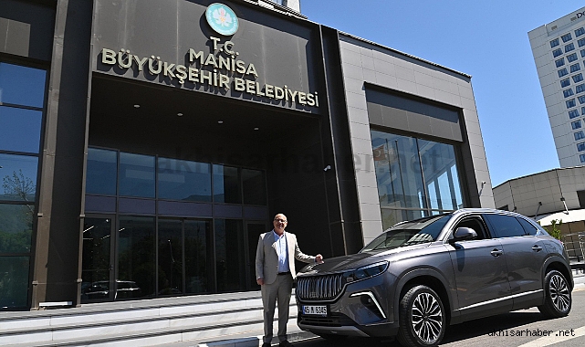 Manisa Büyükşehir Belediyesi Filosuna TOGG Geldi