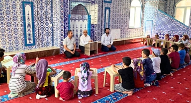 Yaz Kur'an kursları devam ediyor