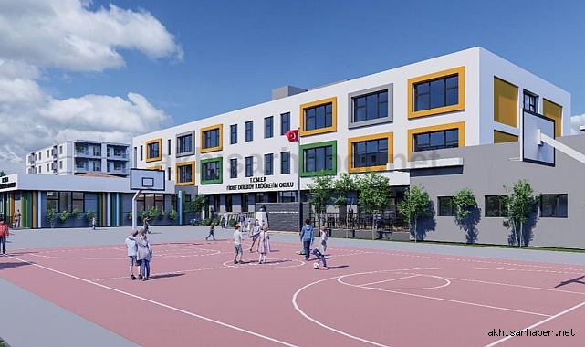 Akhisarlı hayırsever, Akhisar'ın en modern ilkokul ve anaokulunu yapacak