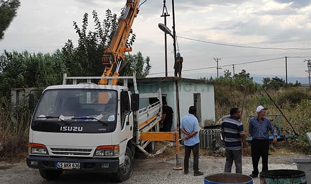 Sarıçalı Muhtarından Başkan Ergün'e Hizmet Teşekkürü