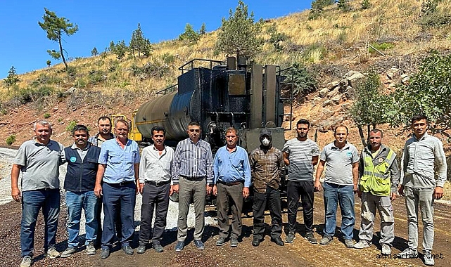 Akhisar'da 25 Kilometrelik Yol Çalışması Başladı