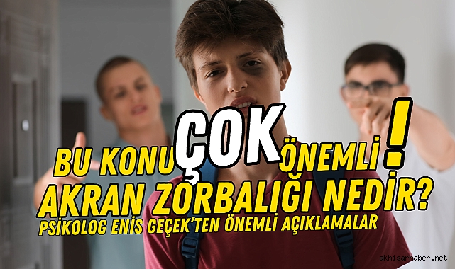 Akran zorbalığı nedir?