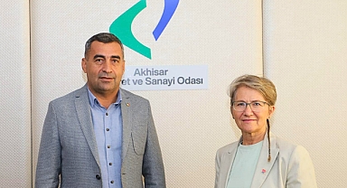 CHP Akhisar İlçe Örgütü, ATSO'yu ziyaret etti