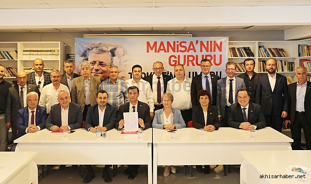 Manisa'dan Özgür Özel'e Destek Tam Destek