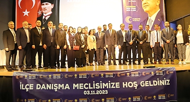 AK Parti Akhisar İlçe Teşkilatı İlçe Danışma Meclisi Toplantısı yapıldı