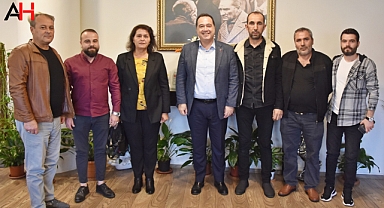 Akhisar Belediye Başkanı Dutlulu, Balıkesirliler Derneğini Ağırladı