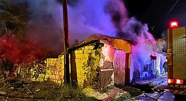 Seyit Ahmet Mahallesi'ndeki Boş Evde Yangın Paniği