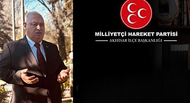 MHP Akhisar İlçe Başkanı Ahmet Namal'dan Yeni Yıl Mesajı