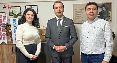AK Parti Belediye Başkan Aday Adayı Remzi Şekerci'den Gazetecilere Özel Ziyaret