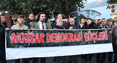 Akhisar Demokrasi Güçleri, Can Atalay için Adalet Talep Ediyor