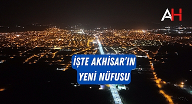 Akhisar'ın nüfusu 1393 kişi arttı