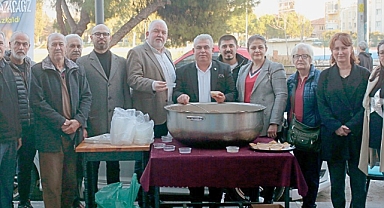Akhisar İYİ Parti'den Anma ve Dayanışma: 6 Şubat Depreminin Yıldönümünde Helva Hayrı
