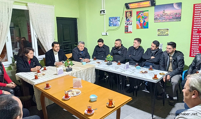 Yeniden Refah Partisi Akhisar Belediye Başkan Adayı Hızır Şenol STK ziyaretlerine hız kesmeden devam ediyor
