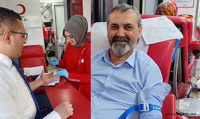 Akhisar'da Sana Kanım Feda Projesi Kapsamında Örnek Bir Dayanışma
