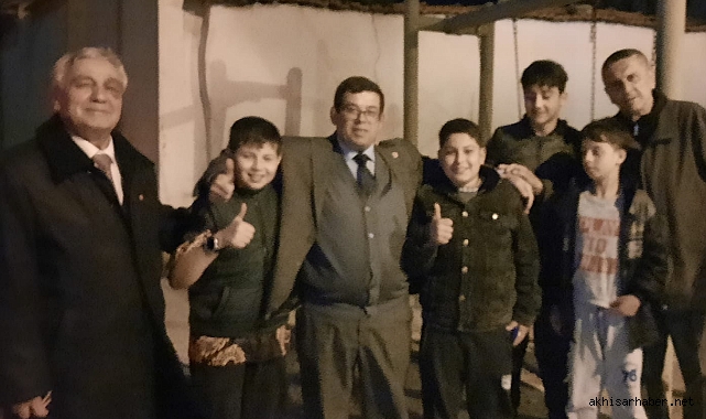 Saadet Partisi Akhisar Belediye Başkan Adayı Hüseyin Çelik'ten Mahalle Ziyaretleri
