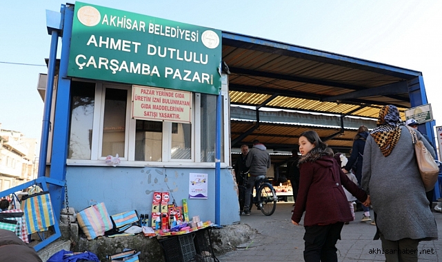 Akhisar'da arefe günü Çarşamba Pazarı açık olacak