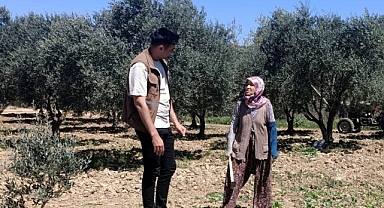 Akhisar'da Üreticilere Teknik Destek Devam Ediyor