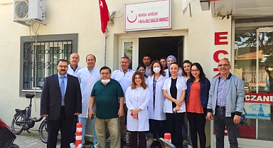 İlçe Sağlık Müdürü Dr. Coşan'dan Aile Sağlığı Merkezi Ziyaretleri