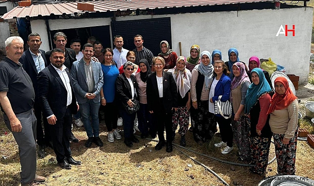 CHP Akhisar İlçe Başkanlığı Köy Hayırlarına Katılmaya Devam Ediyor