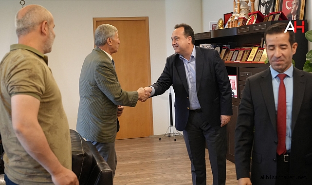 Manisa Gazeteciler Cemiyeti ve Basın İlan Kurumu'ndan Başkan Dutlulu'ya ziyaret