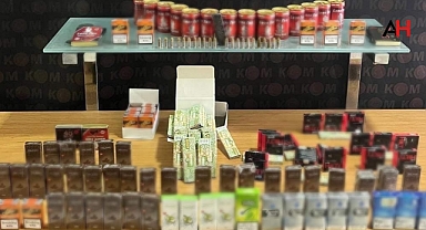 Manisa’da kaçak sigara operasyonu
